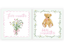 Load image into Gallery viewer, BABY GIRL MILESTONE CARDS
