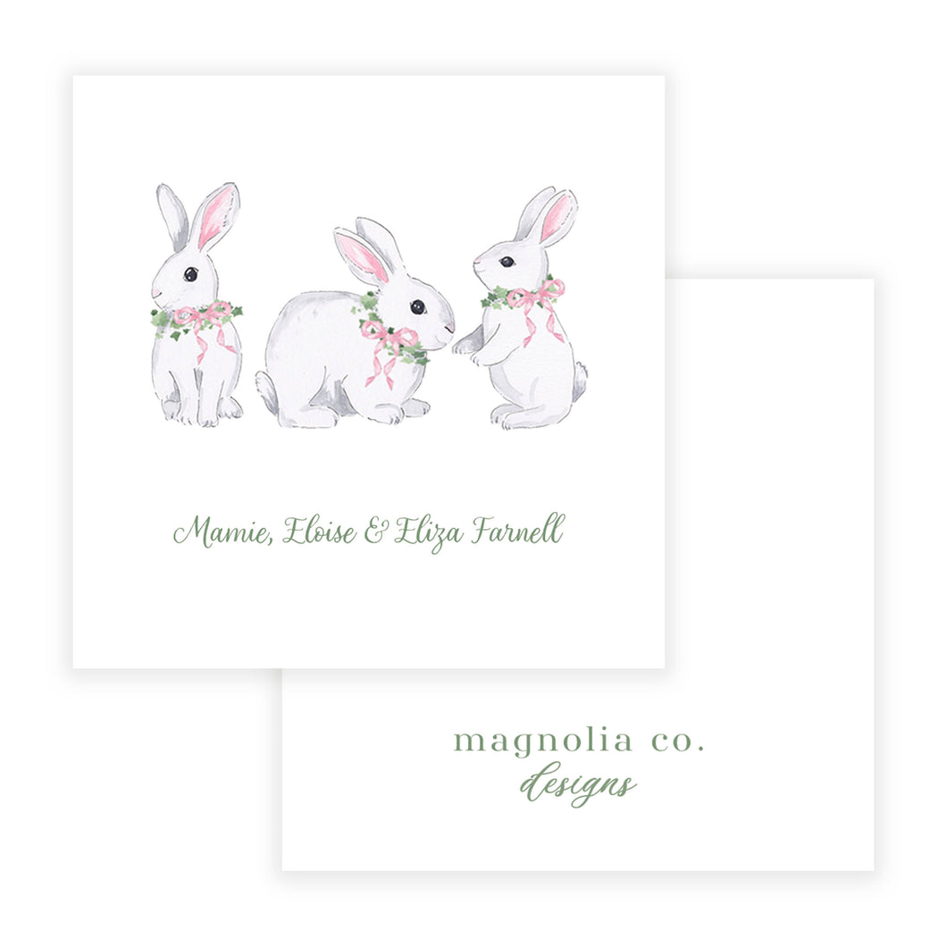 BUNNY FLUFFLE CALLING CARD