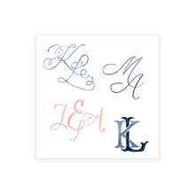 Load image into Gallery viewer, CUSTOM WATERCOLOR MONOGRAM
